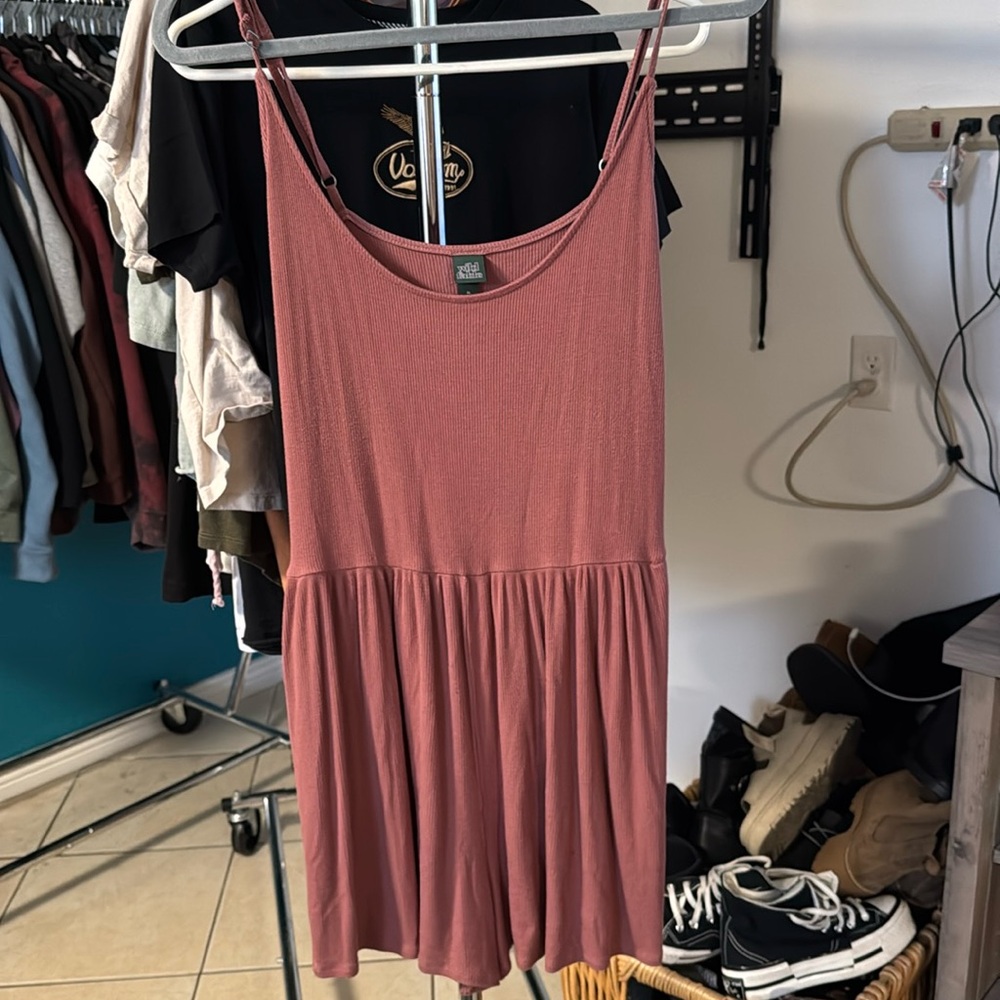 Dusty Rose Romper